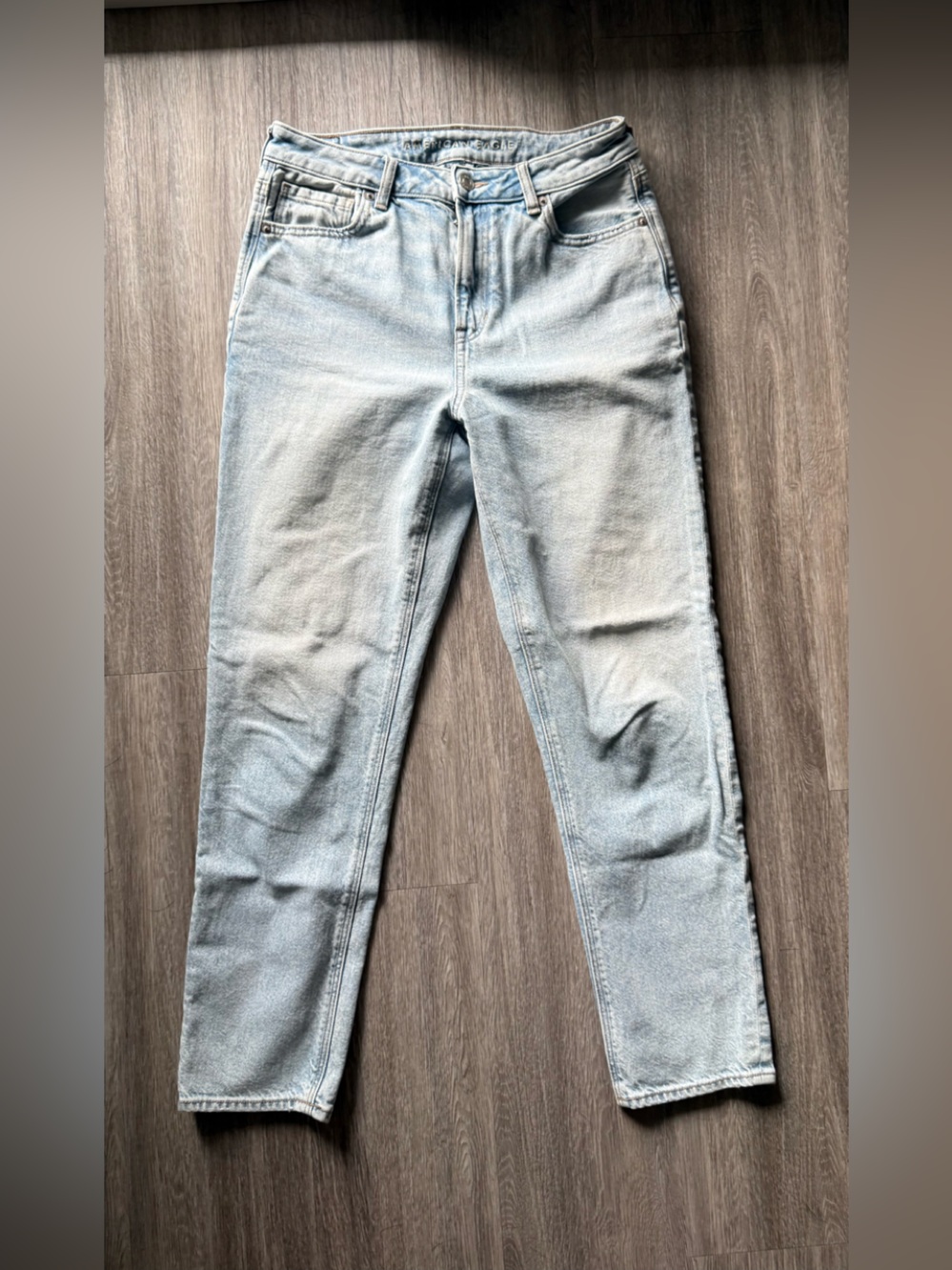 American Eagle Outfitters Light Blue Rigid Denim Jeans